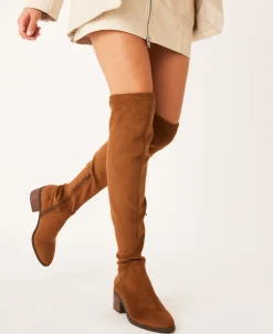 Sale Anne Klein Ainsley Over The Knee Boot- Sale Brown