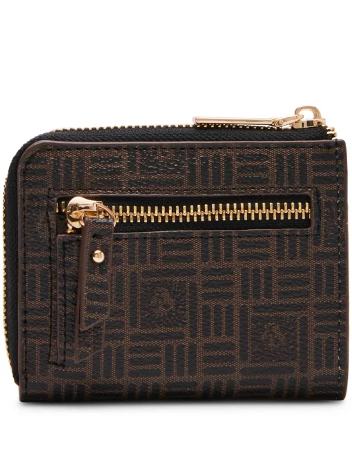 Cheap Anne Klein AK Envelope Flap Curved Wallet In Tile Lion Logo