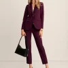 Cheap Anne Klein Anne Stretch Triple Pocket Jacket Deep Plum