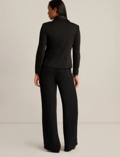 Sale Anne Klein Asymmetric Moto Jacket Anne Black