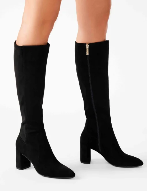Hot Anne Klein Barnard Boot Black Smooth
