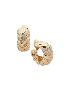 Clearance Anne Klein Braided Hoop Earring