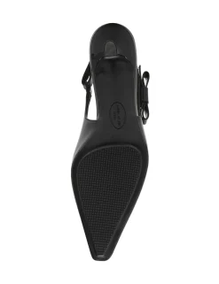 New Anne Klein Carmel Dress Pump-Wide BLACK PATENT