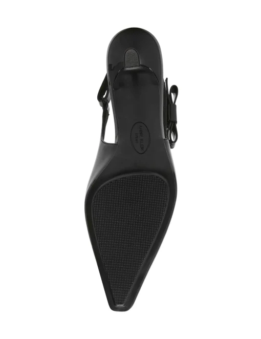 New Anne Klein Carmel Dress Pump-Wide BLACK PATENT