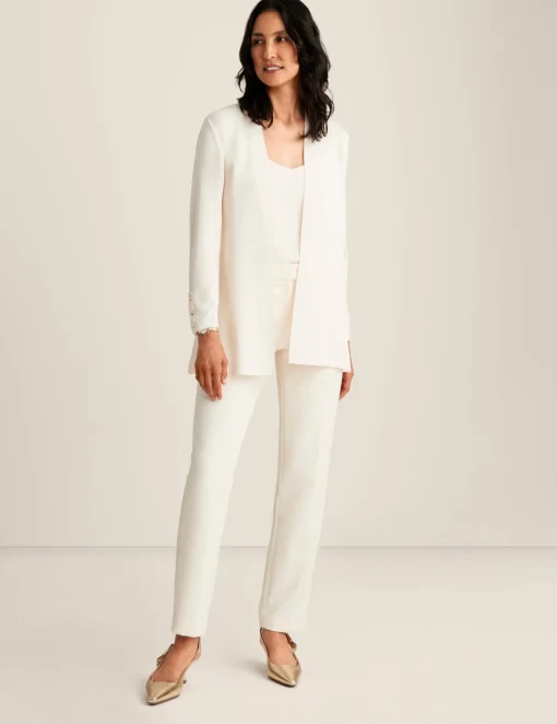 Online Anne Klein Carmel Self Edge Kissing Front Cardigan