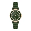 Shop Anne Klein Ceramic Bracelet And Bezel Watch
