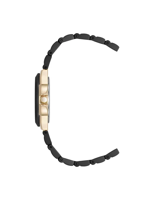 Shop Anne Klein Ceramic Bracelet And Bezel Watch