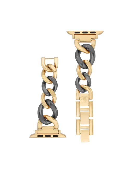 New Anne Klein Chain Link Bracelet Band For Apple Watch®