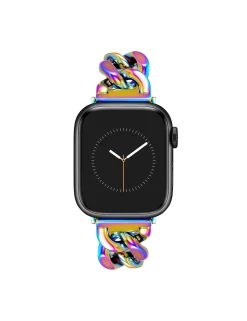 New Anne Klein Chain Link Bracelet Band For Apple Watch®
