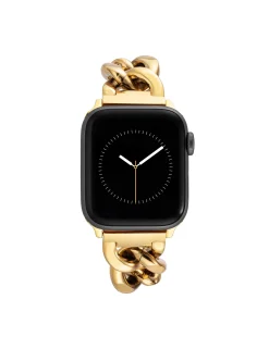 New Anne Klein Chain Link Bracelet Band For Apple Watch®