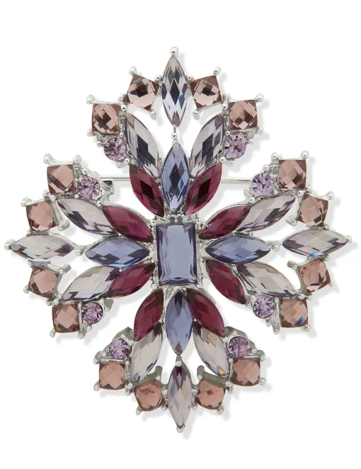 Shop Anne Klein Cluster Stone Pin
