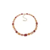 Store Anne Klein Collar Pink Multi Crystal Necklace