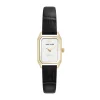Online Anne Klein Consider It Octagonal Leather Band Watch