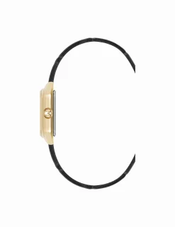 Online Anne Klein Consider It Octagonal Leather Band Watch