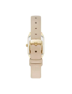 Online Anne Klein Consider It Octagonal Leather Band Watch