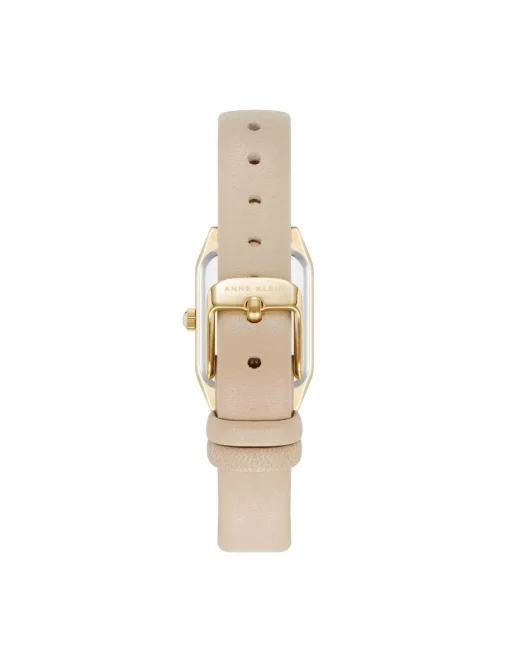 Online Anne Klein Consider It Octagonal Leather Band Watch