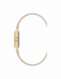 Online Anne Klein Consider It Octagonal Leather Band Watch