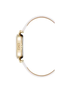 Store Anne Klein Consider It Oval Case Leather Watch