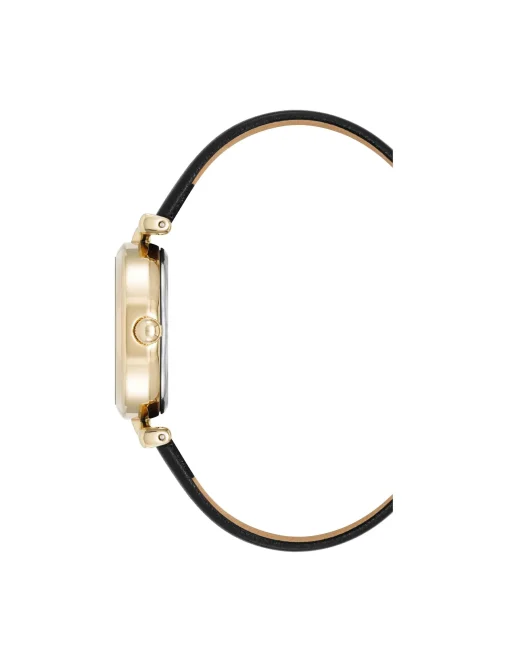 Store Anne Klein Consider It Oval Case Leather Watch