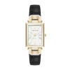 Online Anne Klein Consider It Rectangular Case Leather Watch