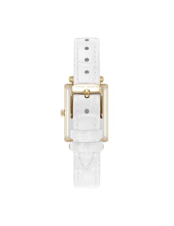 Cheap Anne Klein Consider It Rectangular Case Leather Watch