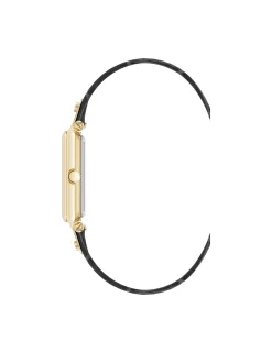 Online Anne Klein Consider It Rectangular Case Leather Watch