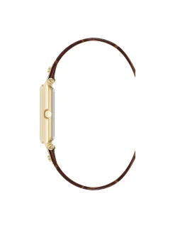 Online Anne Klein Consider It Rectangular Case Leather Watch