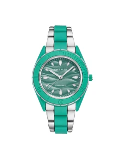 Clearance Anne Klein Consider It Solar Recycled Ocean Plastic Bracelet Watch