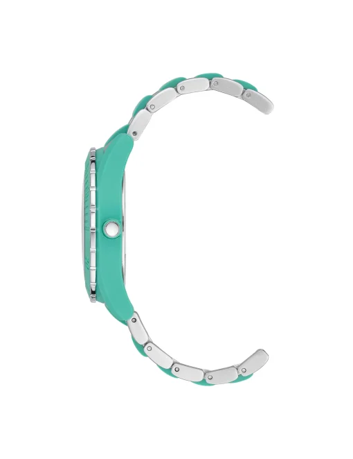 Clearance Anne Klein Consider It Solar Recycled Ocean Plastic Bracelet Watch