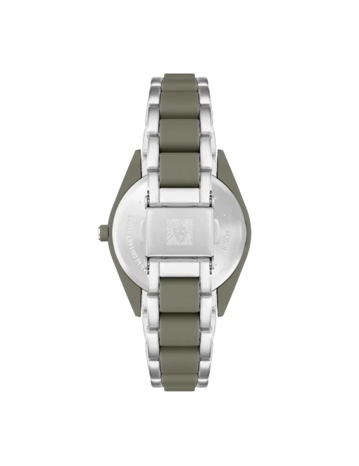 Clearance Anne Klein Consider It Solar Recycled Ocean Plastic Bracelet Watch