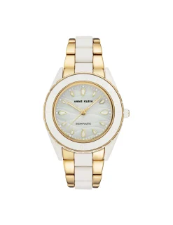 Clearance Anne Klein Consider It Solar Recycled Ocean Plastic Bracelet Watch