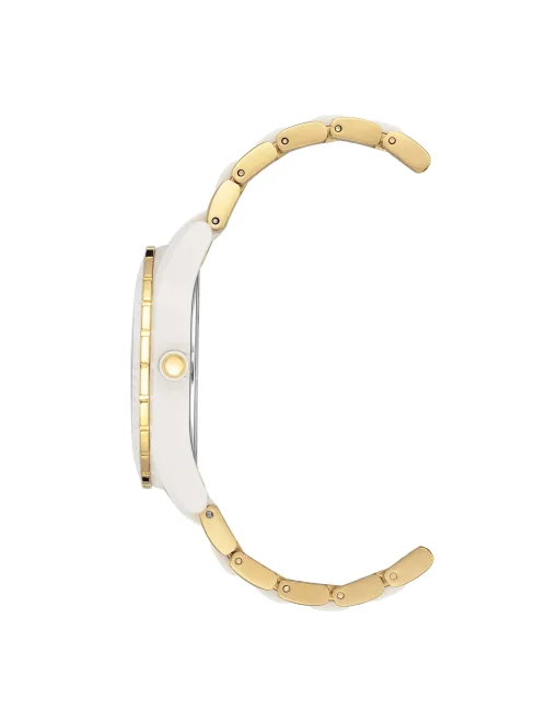 Clearance Anne Klein Consider It Solar Recycled Ocean Plastic Bracelet Watch