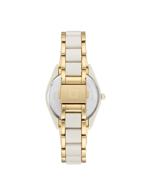 Clearance Anne Klein Consider It Solar Recycled Ocean Plastic Bracelet Watch
