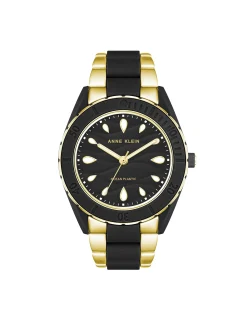 Clearance Anne Klein Consider It Solar Recycled Ocean Plastic Bracelet Watch