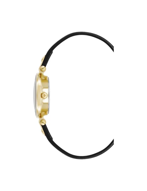 Shop Anne Klein Consider It Sustainable Leather Strap Watch