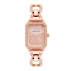 Fashion Anne Klein Crystal Accented Open Link Watch