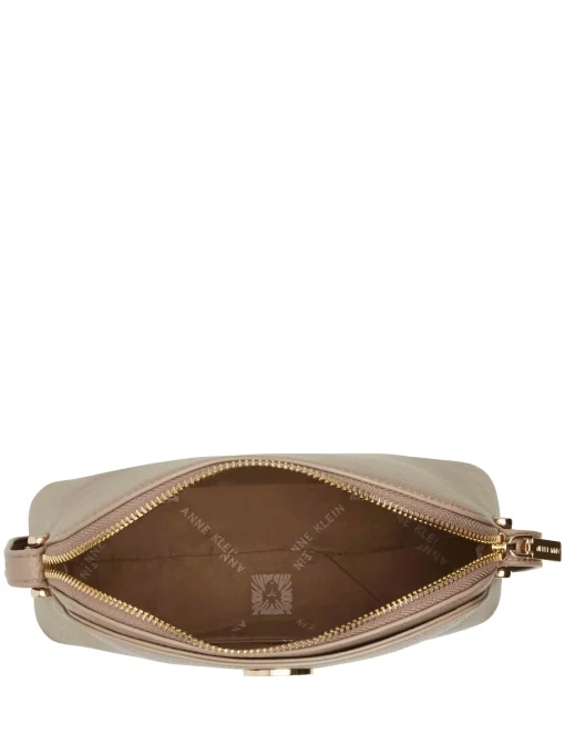 Shop Anne Klein Dome Crossbody With Detachable Card Case