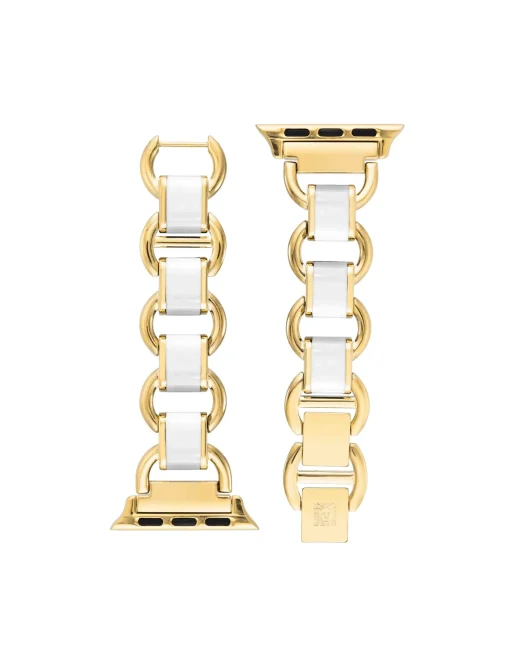 Best Sale Anne Klein Enamel Link Bracelet Band For Apple Watch®