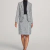 Fashion Anne Klein Executive Collection 3-Pc. Mini Houndstooth Suit Set Anne Black Combo