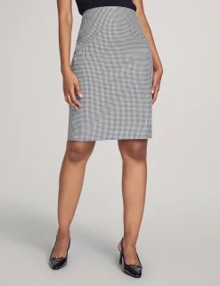 Fashion Anne Klein Executive Collection 3-Pc. Mini Houndstooth Suit Set Anne Black Combo