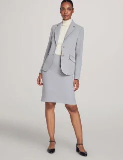 Best Anne Klein Executive Collection 3-Pc. Pants And Skirt Suit Set Atlantic Grey