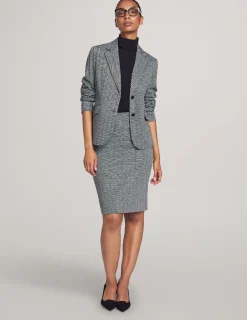 Shop Anne Klein Executive Collection Two Button Jacket With Pants And Skirt Anne Black Combo