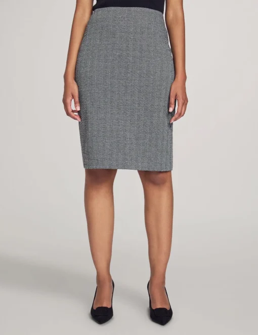 Shop Anne Klein Executive Collection Two Button Jacket With Pants And Skirt Anne Black Combo
