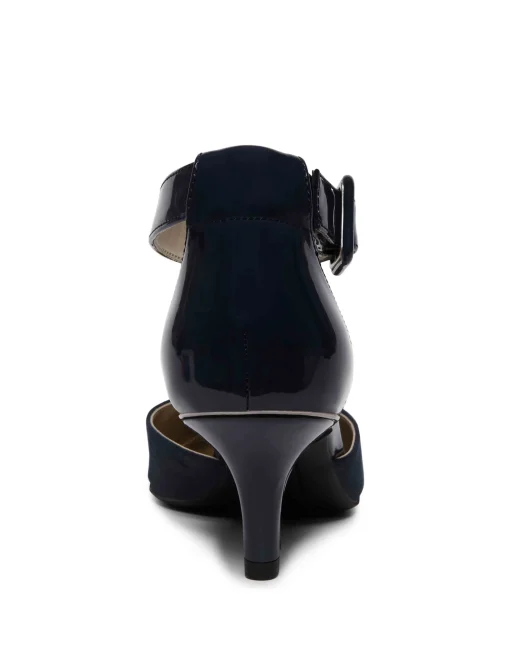Shop Anne Klein Fabulist Pump Navy Smooth