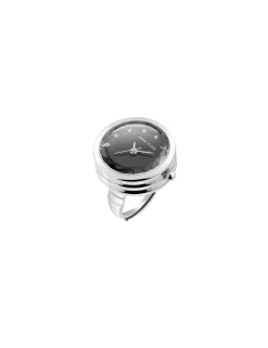 Store Anne Klein Faceted Crystal Ring Watch