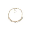 Sale Anne Klein Faux Pearl Rolo Chain Necklace