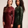 Store Anne Klein Front Twist Midi Dress Pine Forest