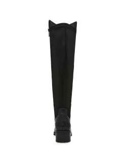Flash Sale Anne Klein Genuine Leather Sable Boot BLACK LEATHER