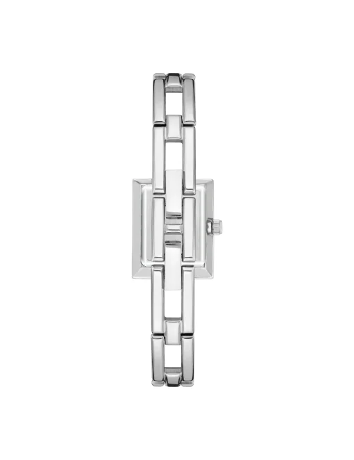 Sale Anne Klein Iconic Rectangular Case Bangle Watch