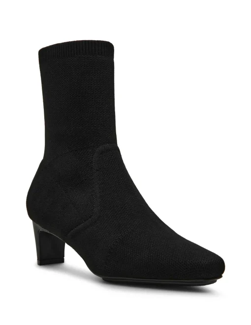 Sale Anne Klein Iga Bootie Black Knit